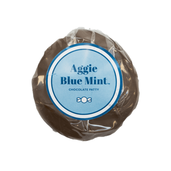 aggie blue mint dark chocolate
